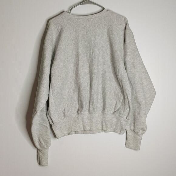 Vintage 90's Champion Reverse Weave Sweatshirt Matrix Marathoner Logo Large - Picture 2 of 8